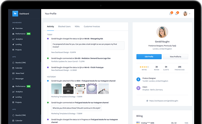 User Profile Page
